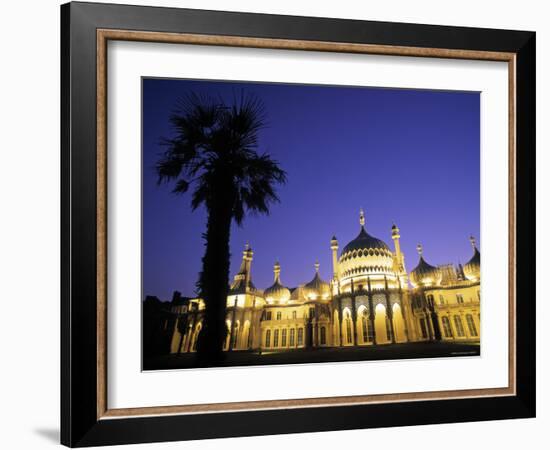 Royal Pavilion, Brighton, East Sussex, England-Rex Butcher-Framed Photographic Print