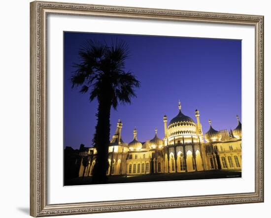 Royal Pavilion, Brighton, East Sussex, England-Rex Butcher-Framed Photographic Print