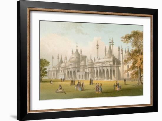 Royal Pavilion - Brighton-English School-Framed Giclee Print