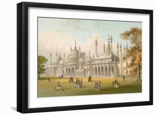 Royal Pavilion - Brighton-English School-Framed Giclee Print