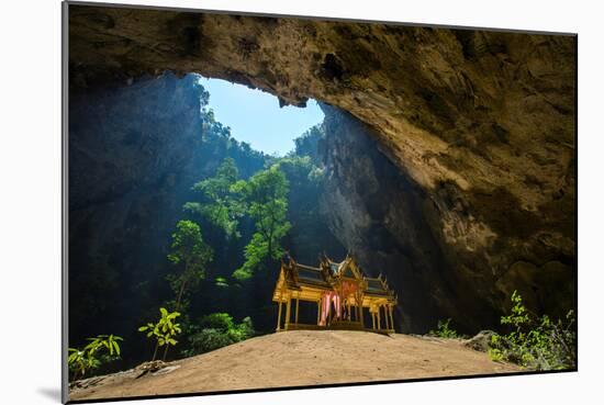 Royal Pavilion in the Phraya Nakhon Cave, Prachuap Khiri Khan, Thailand-mazzzur-Mounted Photographic Print