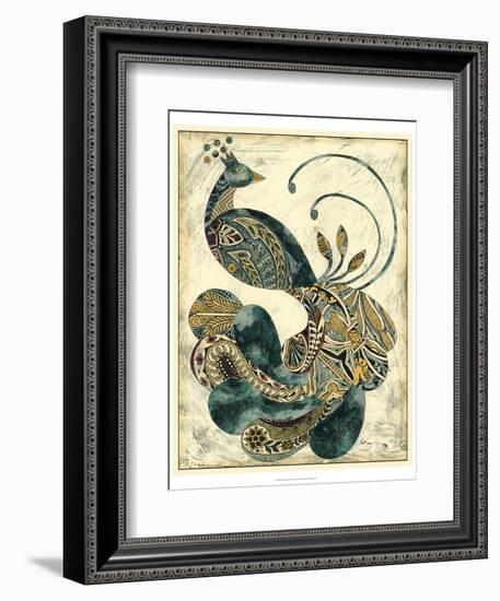 Royal Peacock I-Chariklia Zarris-Framed Art Print