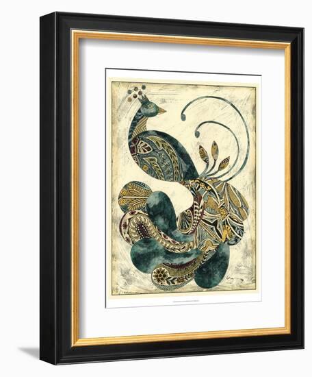 Royal Peacock I-Chariklia Zarris-Framed Art Print