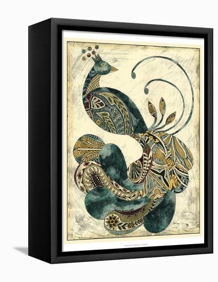 Royal Peacock I-Chariklia Zarris-Framed Stretched Canvas