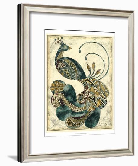 Royal Peacock I-Chariklia Zarris-Framed Art Print