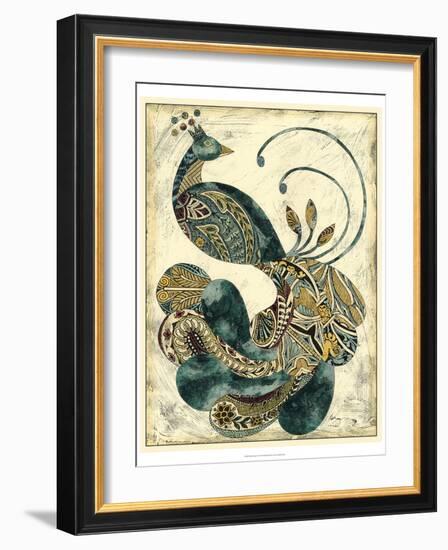 Royal Peacock I-Chariklia Zarris-Framed Art Print