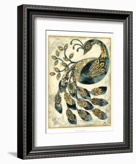 Royal Peacock II-Chariklia Zarris-Framed Art Print