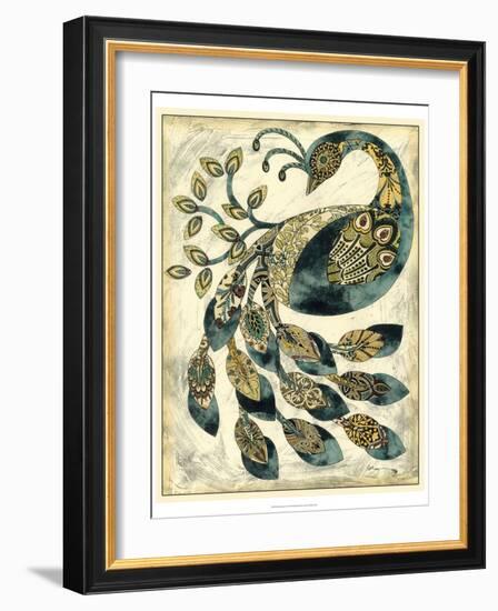 Royal Peacock II-Chariklia Zarris-Framed Art Print