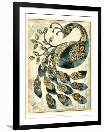 Royal Peacock II-Chariklia Zarris-Framed Art Print