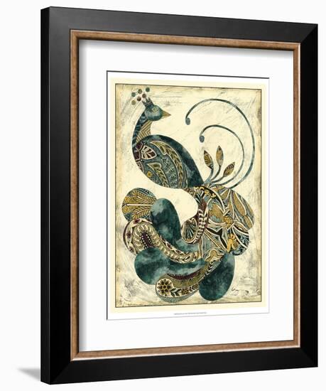 Royal Peacock-Chariklia Zarris-Framed Premium Giclee Print