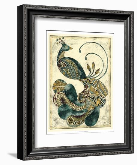 Royal Peacock-Chariklia Zarris-Framed Premium Giclee Print