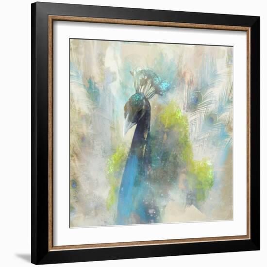 Royal Peacock-Ken Roko-Framed Art Print