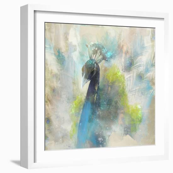 Royal Peacock-Ken Roko-Framed Art Print