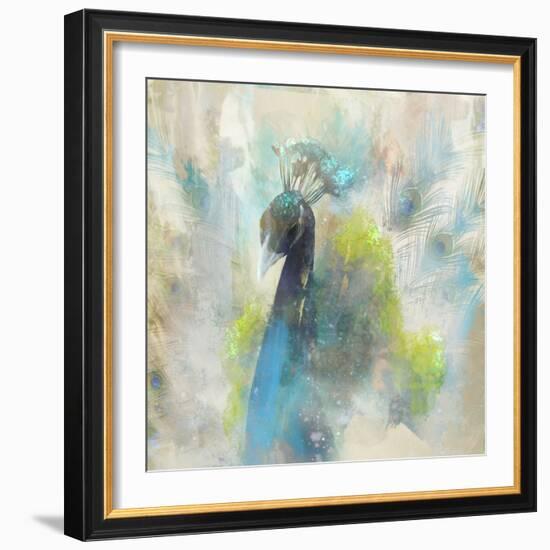 Royal Peacock-Ken Roko-Framed Art Print