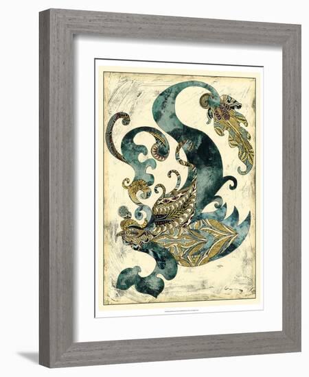 Royal Phoenix-Chariklia Zarris-Framed Art Print