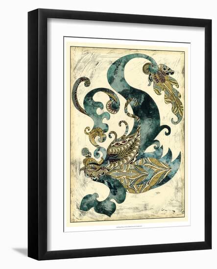 Royal Phoenix-Chariklia Zarris-Framed Art Print