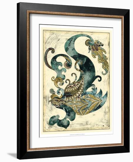 Royal Phoenix-Chariklia Zarris-Framed Art Print