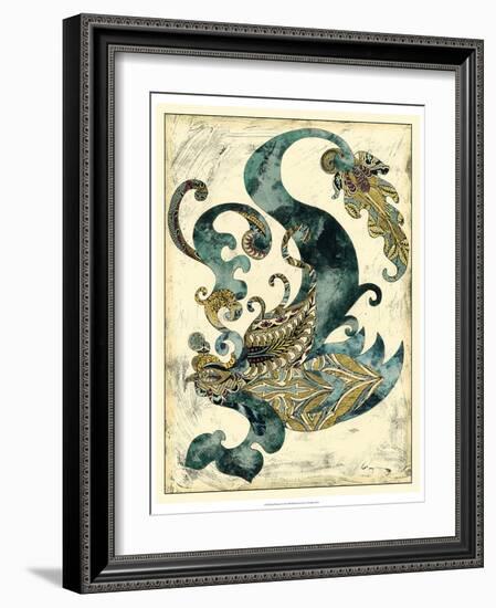 Royal Phoenix-Chariklia Zarris-Framed Art Print