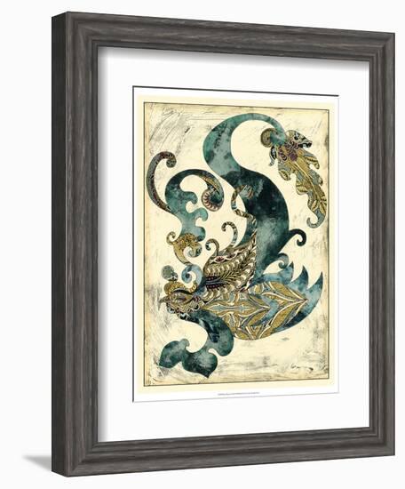 Royal Phoenix-Chariklia Zarris-Framed Art Print