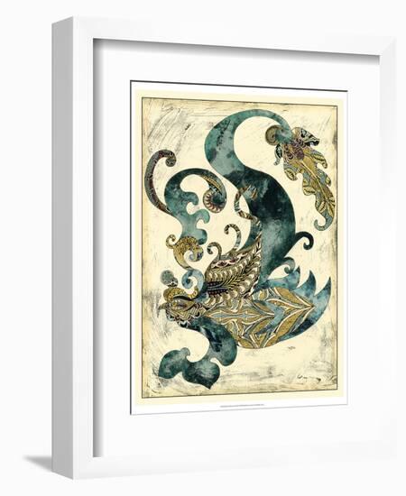 Royal Phoenix-Chariklia Zarris-Framed Art Print