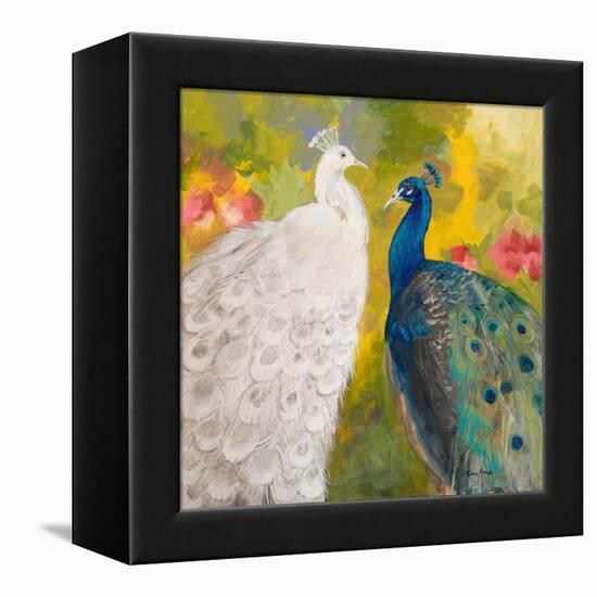 Royal Plumes-Robin Maria-Framed Stretched Canvas