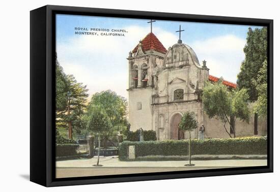 Royal Presidio Chapel, Monterey, California-null-Framed Stretched Canvas