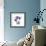 Royal Purple Gentian Trio-Albert Koetsier-Framed Premium Giclee Print displayed on a wall