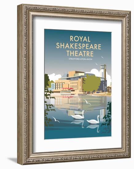 Royal Shakespeare Theatre - Dave Thompson Contemporary Travel Print-Dave Thompson-Framed Art Print