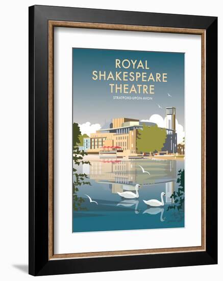 Royal Shakespeare Theatre - Dave Thompson Contemporary Travel Print-Dave Thompson-Framed Art Print