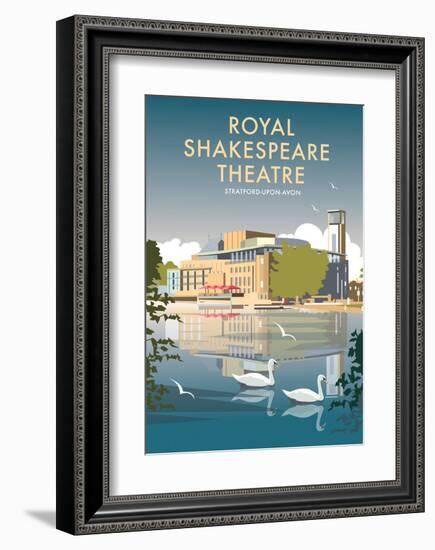 Royal Shakespeare Theatre - Dave Thompson Contemporary Travel Print-Dave Thompson-Framed Art Print