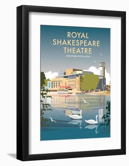 Royal Shakespeare Theatre - Dave Thompson Contemporary Travel Print-Dave Thompson-Framed Art Print