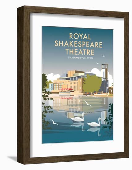 Royal Shakespeare Theatre - Dave Thompson Contemporary Travel Print-Dave Thompson-Framed Art Print