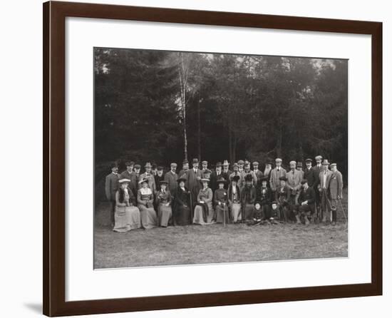 Royal Shooting Party, c.1902-James Lafayette-Framed Giclee Print