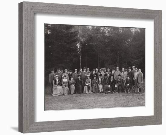 Royal Shooting Party, c.1902-James Lafayette-Framed Giclee Print