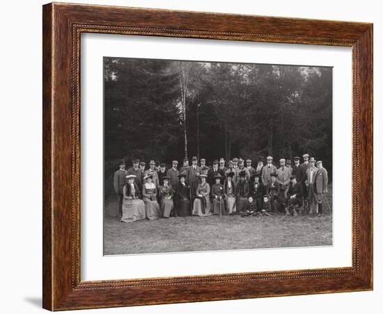 Royal Shooting Party, c.1902-James Lafayette-Framed Giclee Print