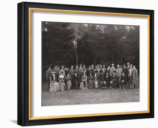 Royal Shooting Party, c.1902-James Lafayette-Framed Giclee Print