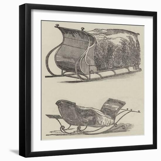 Royal Sledges-null-Framed Giclee Print