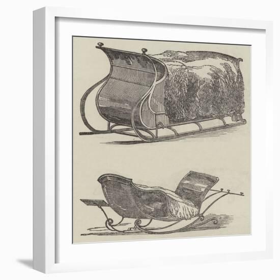 Royal Sledges-null-Framed Giclee Print