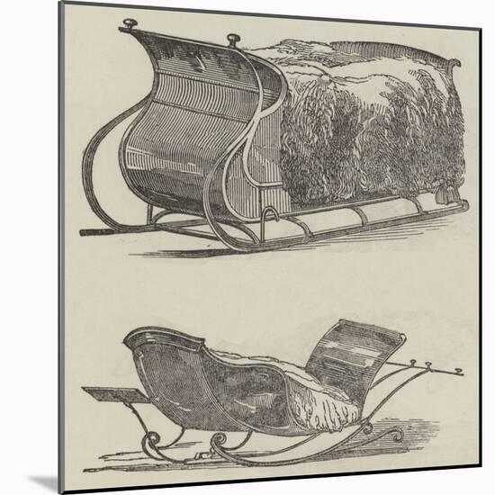 Royal Sledges-null-Mounted Giclee Print