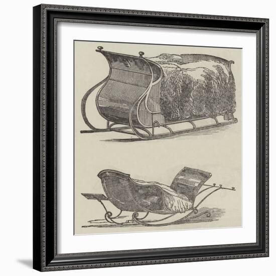 Royal Sledges-null-Framed Giclee Print