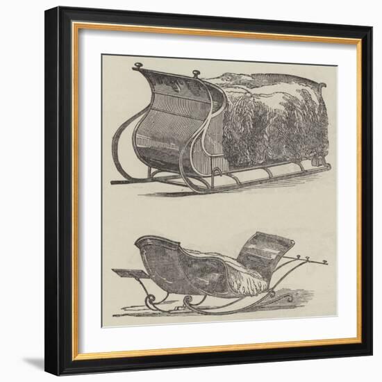 Royal Sledges-null-Framed Giclee Print