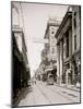 Royal St. from Canal St., New Orleans, La.-null-Mounted Photo