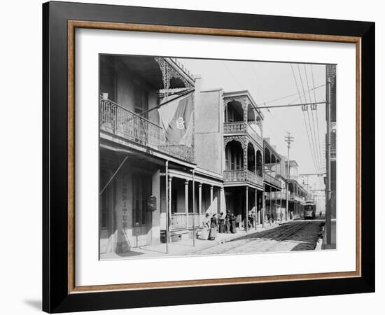 Royal St., New Orleans, Louisiana-null-Framed Photo