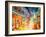 Royal Street at Night-Diane Millsap-Framed Art Print