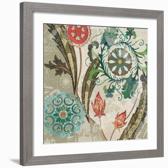 Royal Tapestry I-Carol Robinson-Framed Art Print