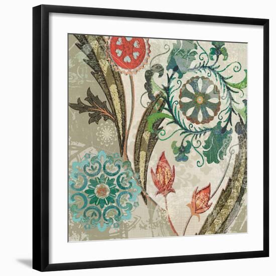 Royal Tapestry I-Carol Robinson-Framed Art Print