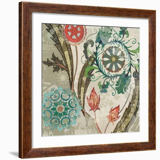 Royal Tapestry I-Carol Robinson-Framed Art Print