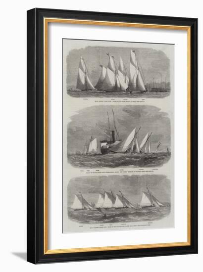 Royal Thames Yacht Club-Edwin Weedon-Framed Premium Giclee Print