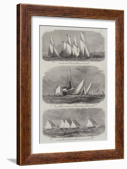 Royal Thames Yacht Club-Edwin Weedon-Framed Giclee Print