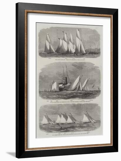 Royal Thames Yacht Club-Edwin Weedon-Framed Giclee Print